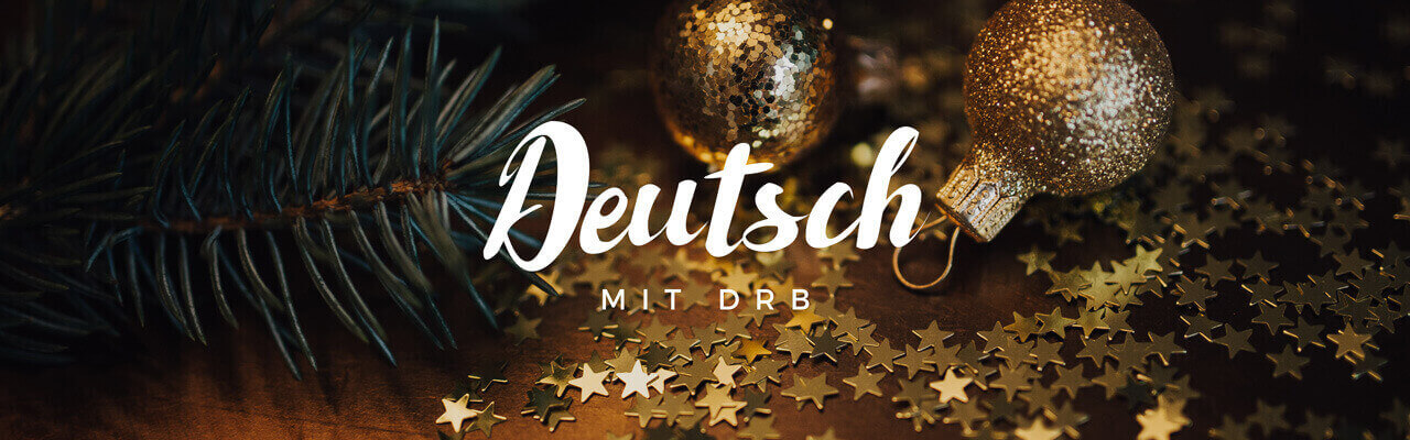 Уютно готовимся к Рождеству с видео на немецком языке